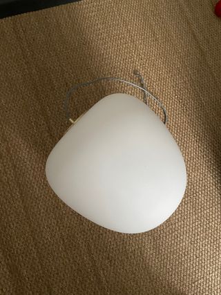 Lámpara de techo de cristal