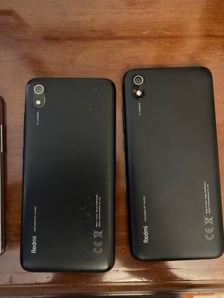 Moviles xiaomi redmi 7a y Samsung galaxy core prim