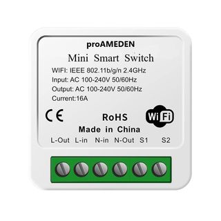 INTERRUPTOR WIFI AUBESS 16A MINI NUEVO