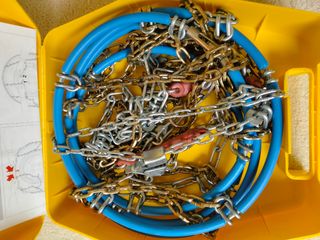 Cadenas de nieve de aro flexible