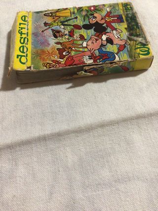 Juego de cartas desfile walt Disney