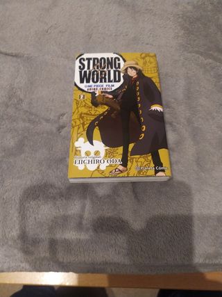 one piece manga strong world
