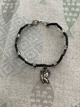 Bracciale braccialetto macramè 18 cm handmade