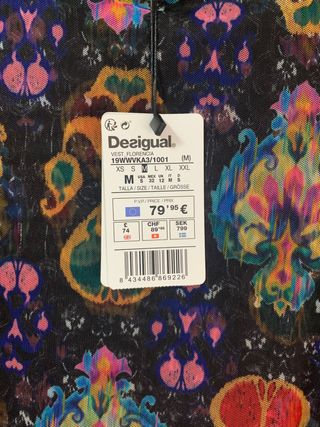 Vestido desigual nuevo con etiqueta