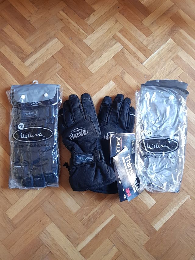 lote de guantes diferentes tallas