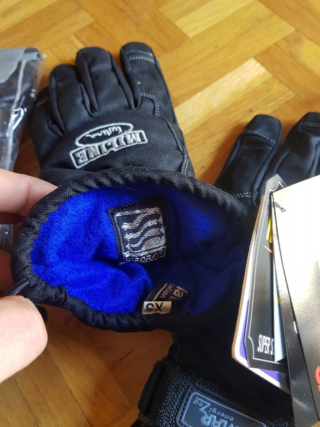 lote de guantes diferentes tallas