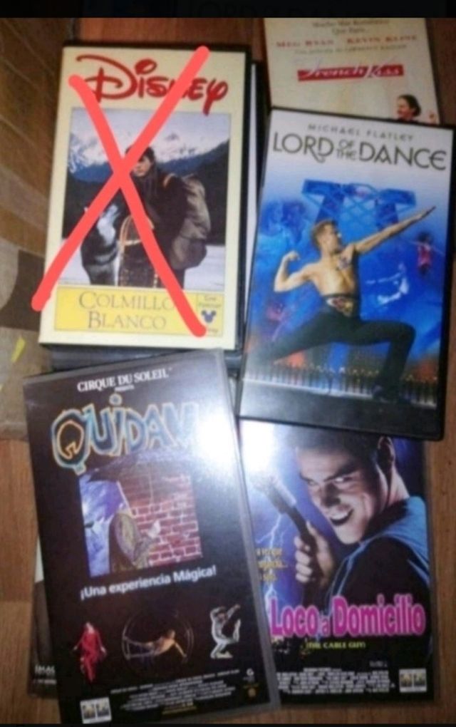 Películas VHS 1. Varios títulos. Desde 1€