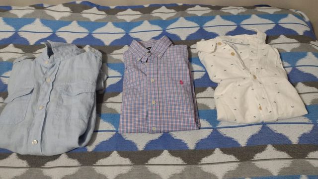 Camisas niño talla 10