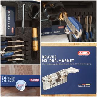 Bombin cerradura segura Bravus MX.Pro.Magnet. Abus