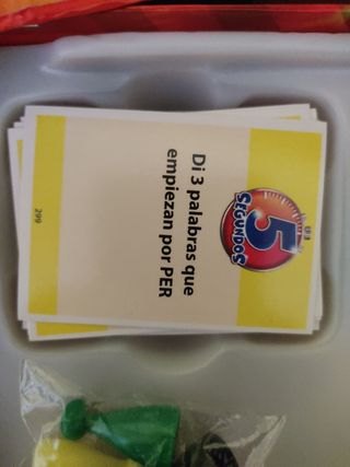 JUEGO DE MESA 5 segundos