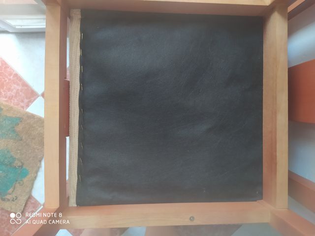 Dos sillas muy robustas para reciclar, renovar