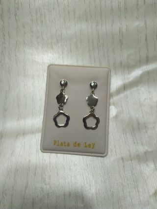 pendientes Plata de Ley