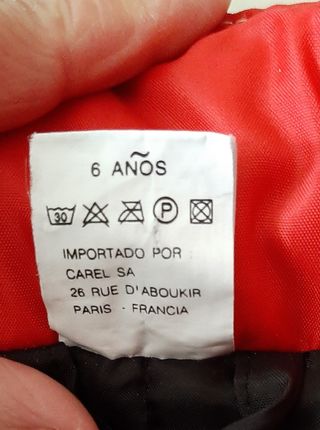 BUZO ESQUÍ SPORTSWEAR TALLA 6 AÑOS