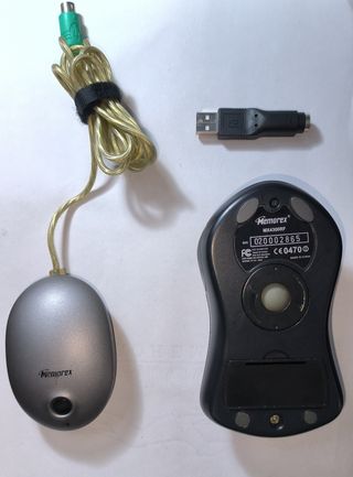 Ratón inalámbrico Memorex PS/2-USB