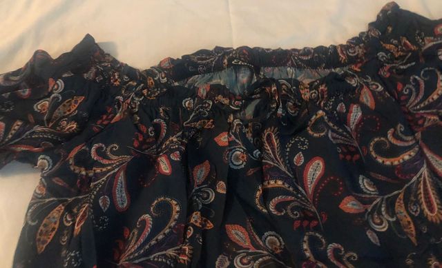 Vestido suelto estampado