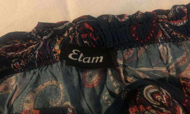 Vestido suelto estampado