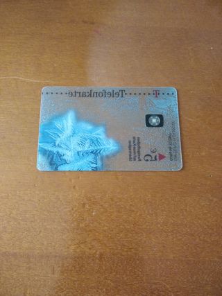 scheda telefonica tedesca