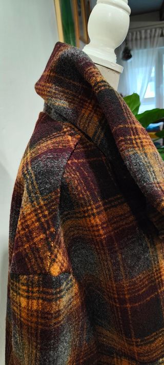 chaqueta oversize con estampado ideal!