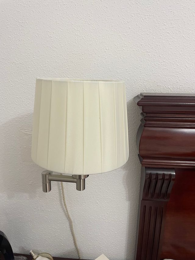 2 pantallas lámpara