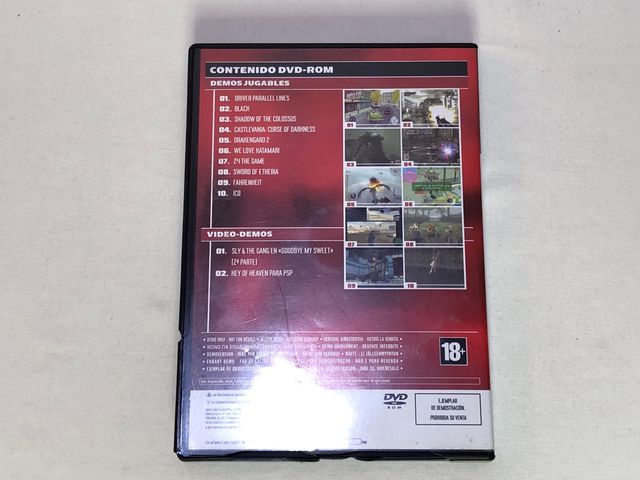 Demos Ps2 Revista oficial PlayStaion