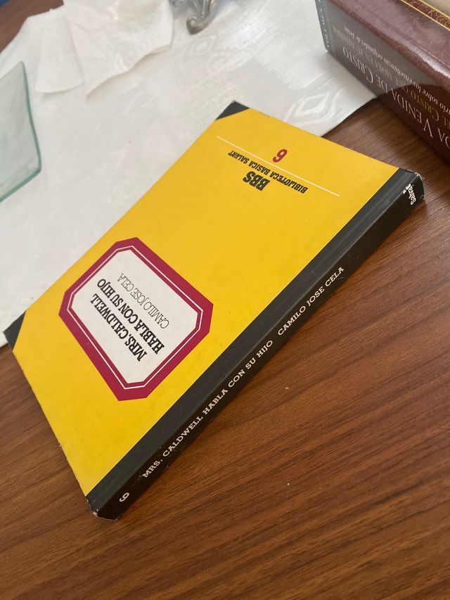 Mrs. Caldwell habla con su hijo de Camilo José Cel