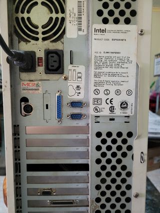 Ordenador vintage Pentium