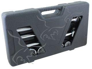 MALETÍN CON LLAVES Y VASOS HEXAGONALES DE 3/4"