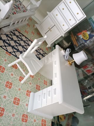 Escritorio + Silla Casita Muñecas