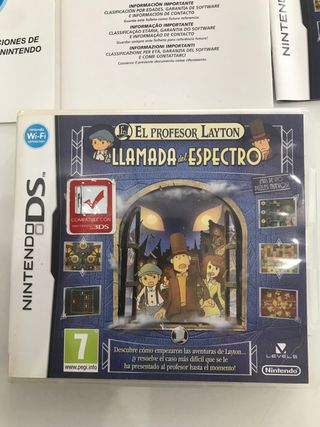 Ds el profesor Layton y la llamada del espectro