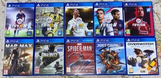 Juegos de Ps4 seminuevos.