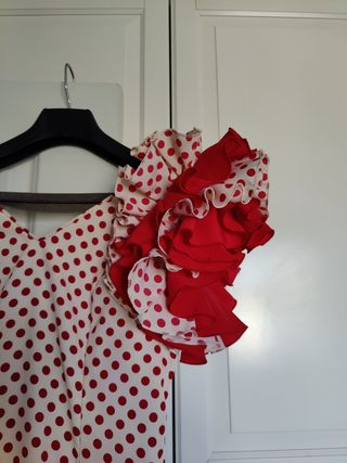 Traje de flamenca. Talla 38-40