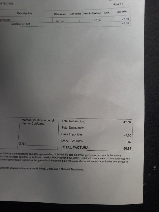 purgador  de  bute embrague