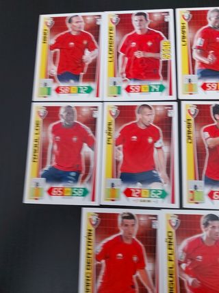 CROMOS OSASUNA 2012 2013