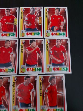 CROMOS OSASUNA 2012 2013