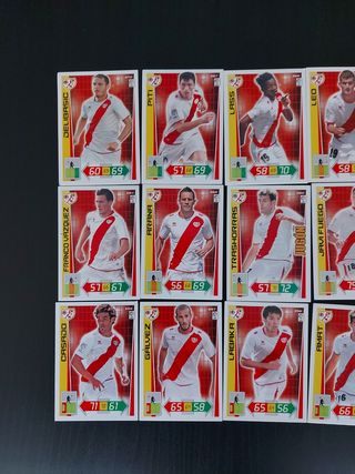 CROMOS RAYO VALLECANO 2012 2013