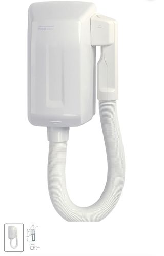 Secador cabello lavabo