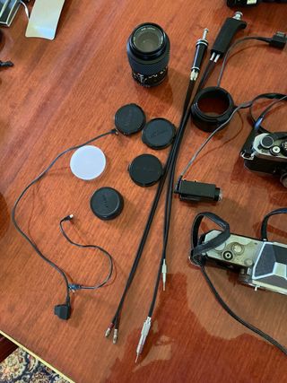 Lote cámaras vintage profesionales