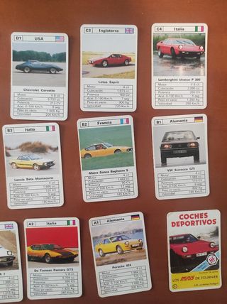 LOS MINIS DE FOURNIER COCHES