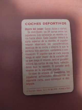 LOS MINIS DE FOURNIER COCHES