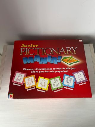 Juego de mesa familiar Pictionary Manía Junior