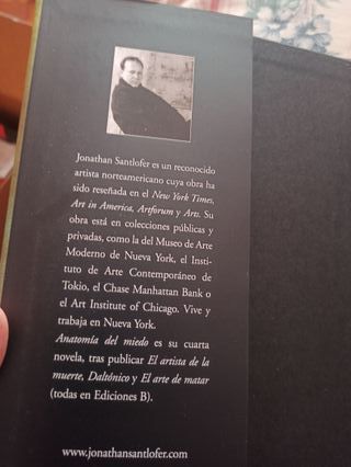 Anatomía del miedo (Jonathan Santlofer)