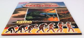 ALBUM FIGURINE COMPLETO EDIS VIAGGIO PREISTORIA 99