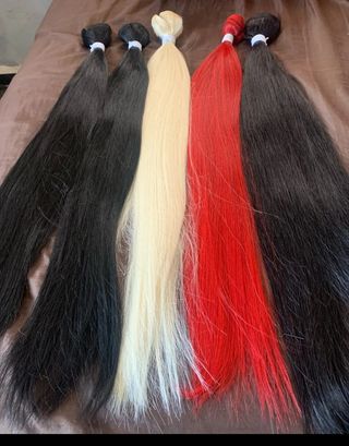 extensiones naturales,se pueden lavar y alisa