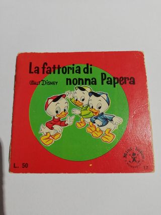 Mini libri Walt Disney anni '62' 65 '66