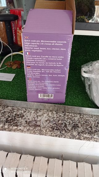 Olla para microondas a presión de 2,8 L