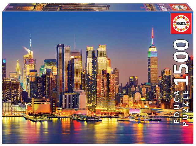 Puzzle 1500 piezas Manhattan De Noche