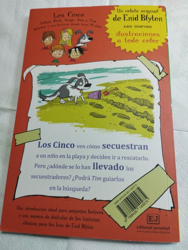 Libro infantil LOS CINCO