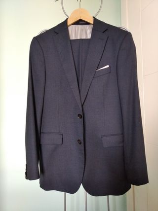 Traje hombre azul marino 