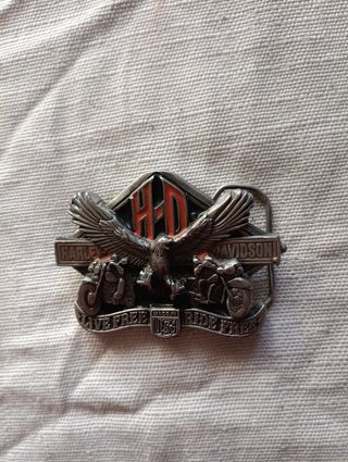 Hebilla cinturón Harley Davidson