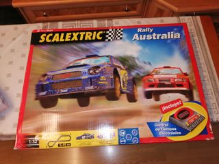 Scalextric rally Australia. Y coches nuevos.